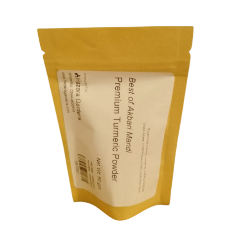 Premium Turmeric Powder 50gm Best of Akbari Mandi