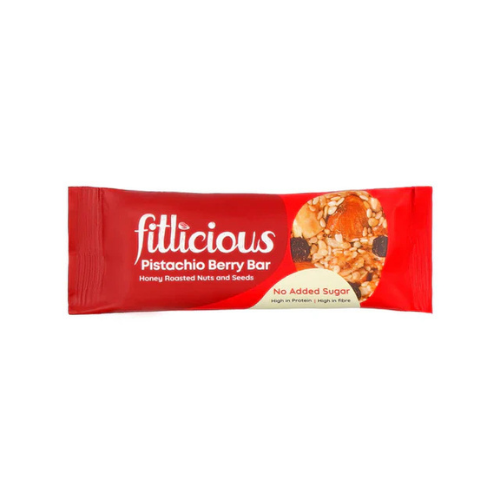 Pistachio Berry Brittle Single Bar Fitlicous