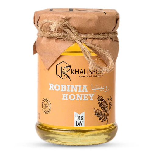 Row Organic Robinia Honey 175 gm Khalis Pur