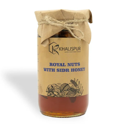 Royal Nuts with Sidr Honey 400g Khalis pur