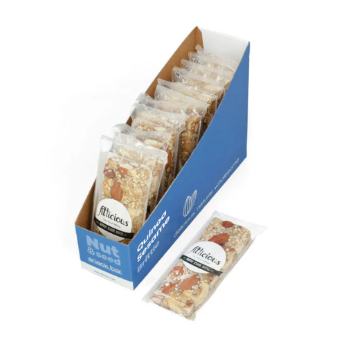 Quinoa Sesame Brittle 12 Pack Box Fitlicious