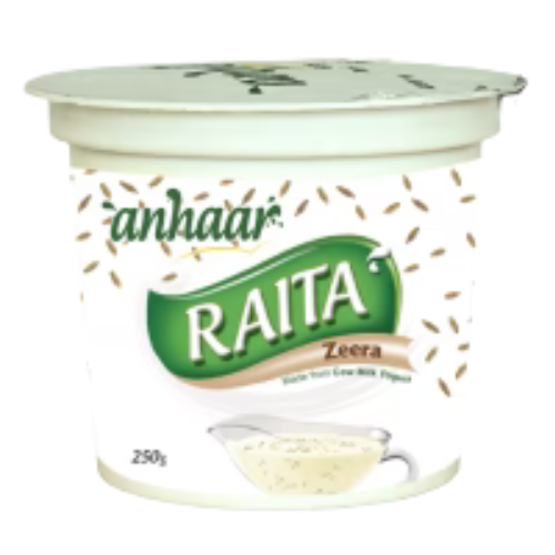 Zeera Raita (250gm cup) Anhar