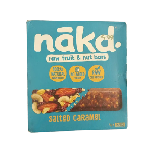 Raw Fruit and Nut Bar Salted Caramel 35 gm Naked