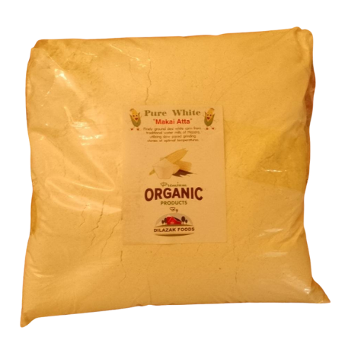 White Makkai Atta 1.5Kg Dilazak Foods