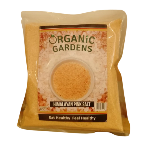 Himalayan Pink Salt 800gm Organic Gardens