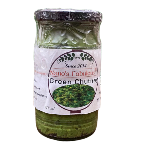 Green Chutney 350ml Nanos Fabulous
