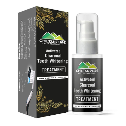 Activated Charcool Teeth Whitening 50ml Chiltan Pure