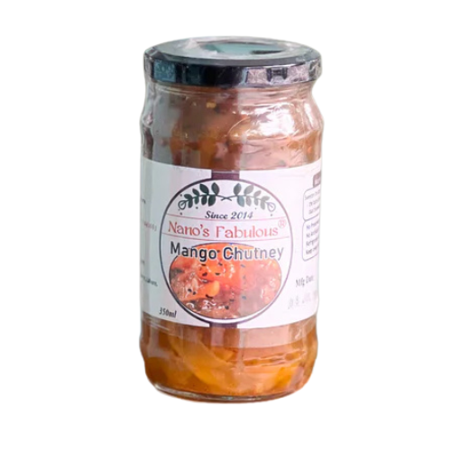 Mango Chutney 350ml Nano's Fabulous