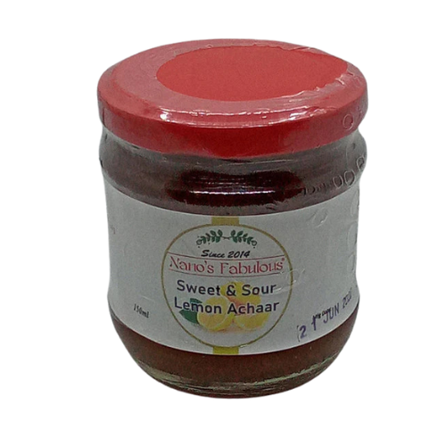 Sweet & Sour Lemon Achaar 150ml Nano's Fabulous