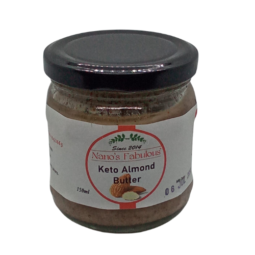 Keto Almond Butter 150gm Nano's Fabulous