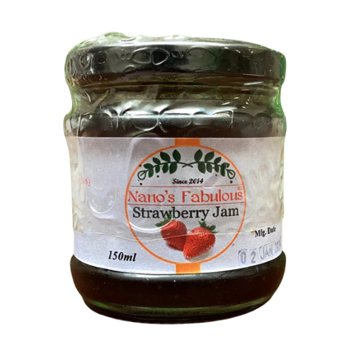 Strawberry Jam 150ml Nano's Fabulous