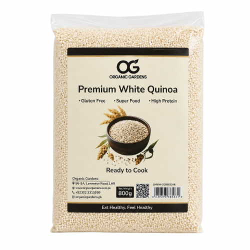 Premium White Quinoa 800g Organic Gardens