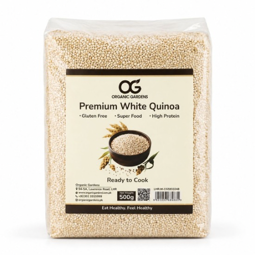 Premium White Quinoa 500g Organic Gardens