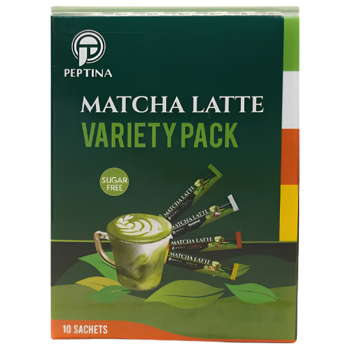 Variety Matcha Latte (10 Sachet Box) Peptina