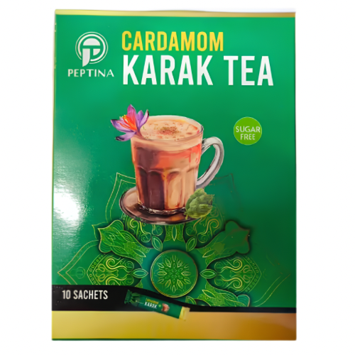 Cardamom Karak Tea (10 Sachet Box) Peptina