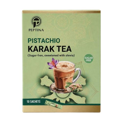 Pistachio Karak Tea (10 Sachet Box) Peptina