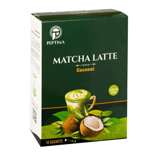Coconut Matcha Latte (10 Sachet Box) Peptina