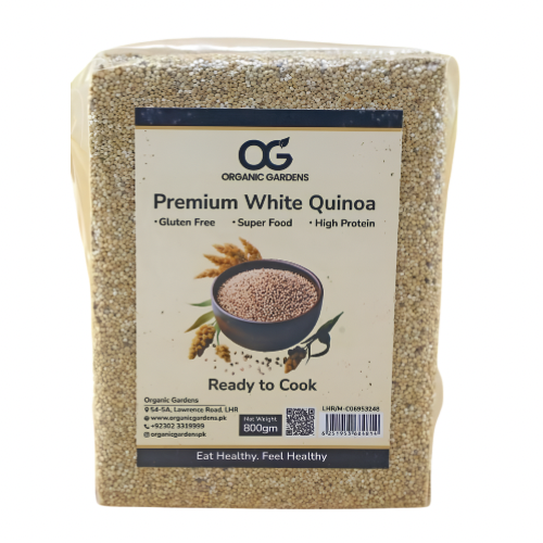 Premium White Quinoa 800g Organic Gardens