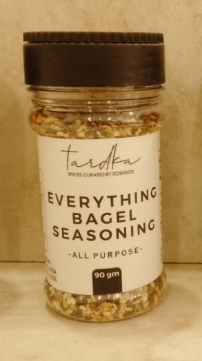 Everything Bagel Seasoning Premium Blend (90gm bottle) Tardka Spices