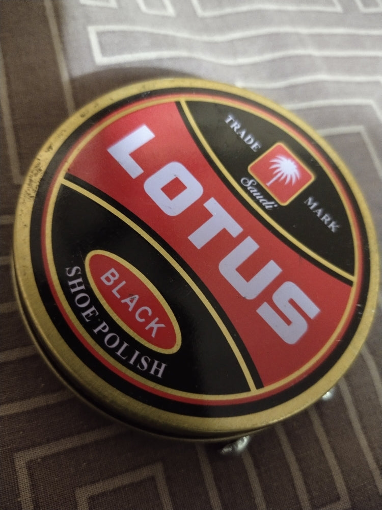 Lotus Black Shoe Polish