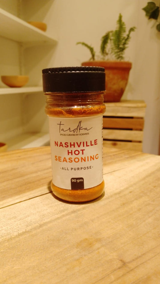 Nashvile Hot Seasoning Premium Blend (90 gm bottle) Tardka Spices