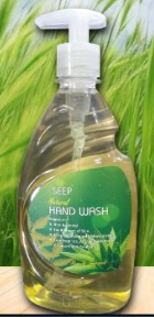 Natural Hand Wash Liquid (Aloe-Vera Neem & Coconut Oil) 500ml Seep Organic