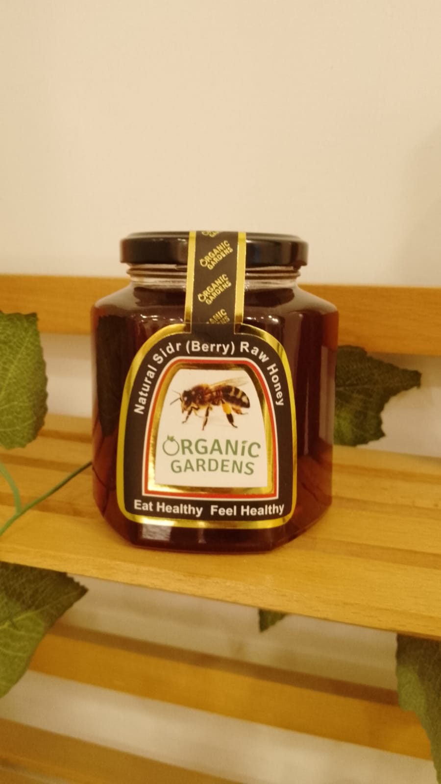 Organic Natural Sidr Honey 500gm Organic Gardens