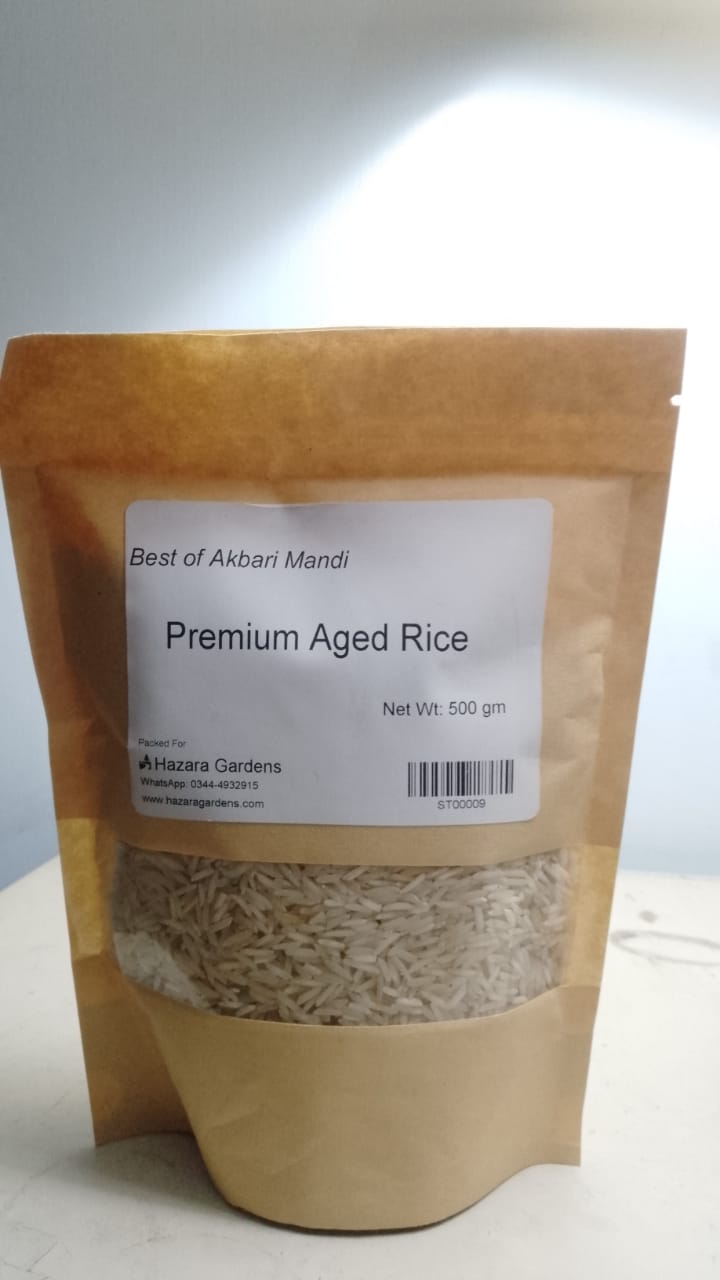 Premium Aged Rice 500gm Best Of Akbari Mandi