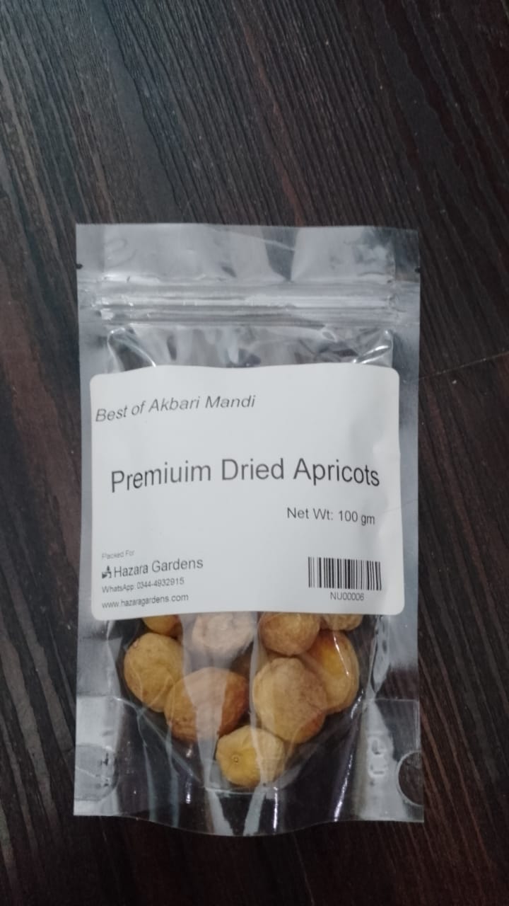 Premium Dried Apricot 100gm Best Of Akbari Mandi