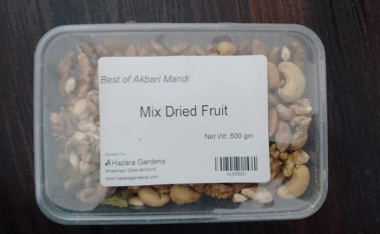 Premium Mixed Dry Fruit 500gm Best Of Akbari Mandi