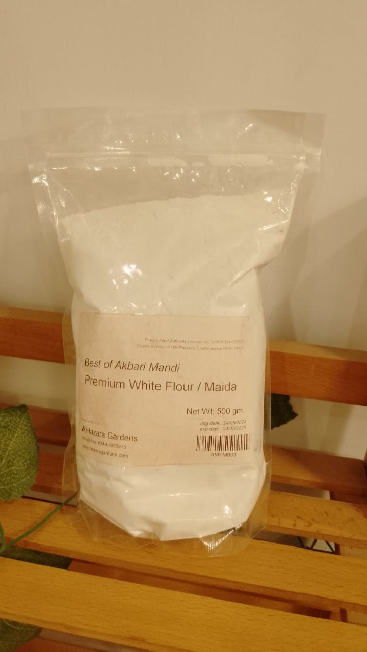 Premium White Flour / Maida - 500 gm -Best Of Akbari Mandi