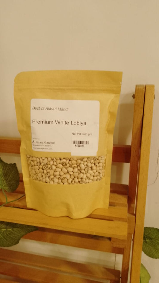 Premium White Lobia 500gm Best Of Akbari Mandi