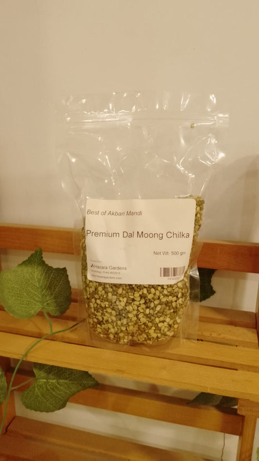 Premium Dal Moong Chilka 500gm Best of Akbari Mandi