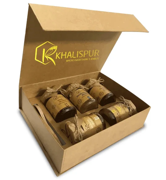 Raw Honey Giftbox Standard Khalis Pur