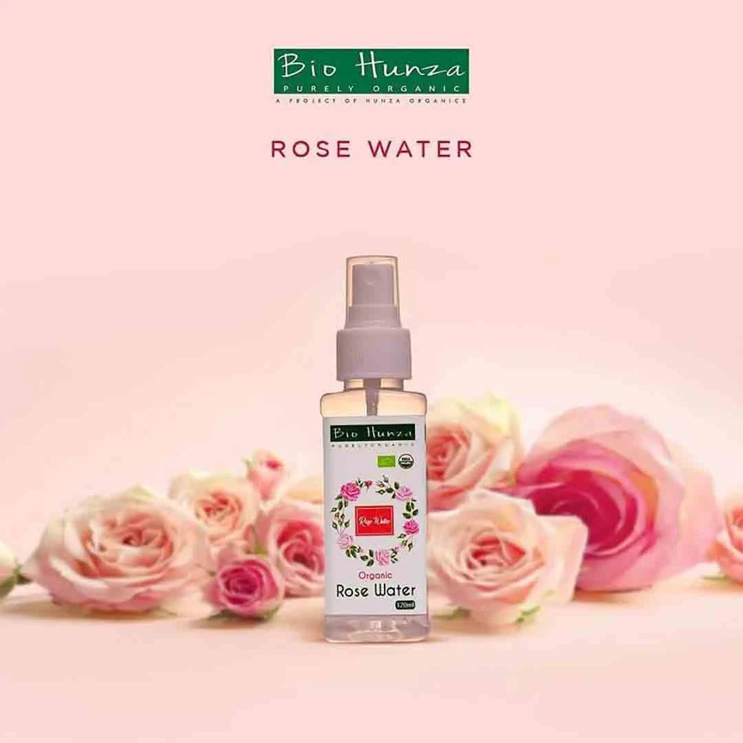 Rose Water  120ml Bio Hunza