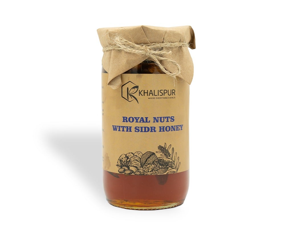 Royal Nuts with Sidr Honey 400g Khalis pur