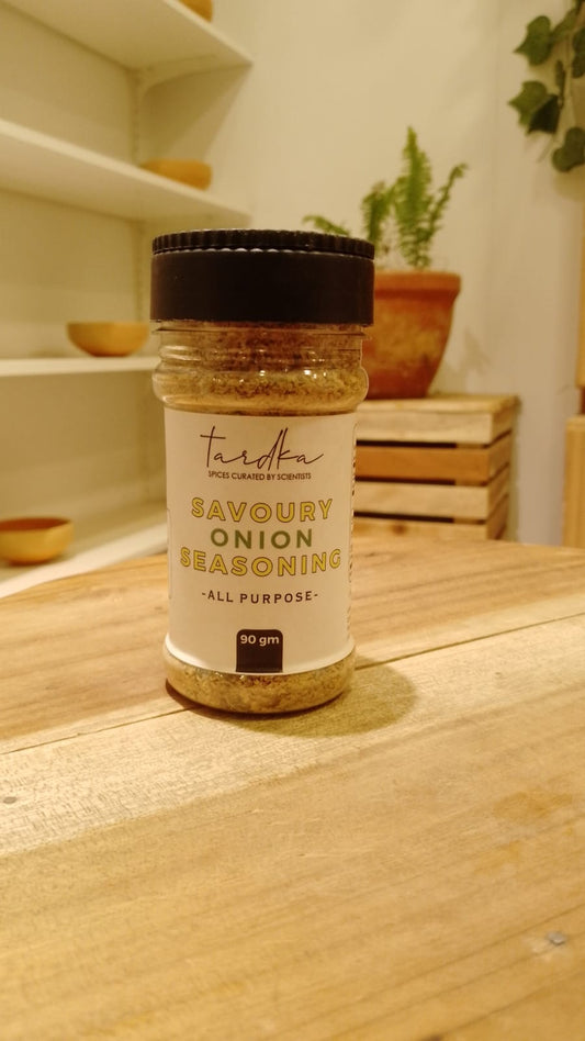 Savory Onion Seasoning Premium Blend (90 gm bottle) Tardka Spices