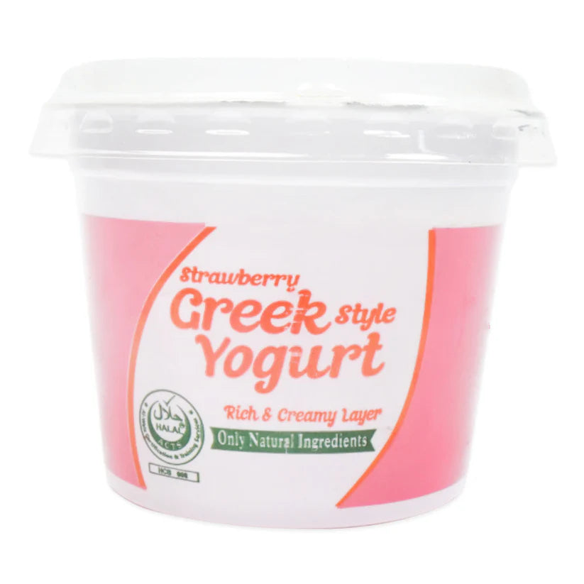 Strawberry Greek Style Yogurt (250gm cup) Anhar