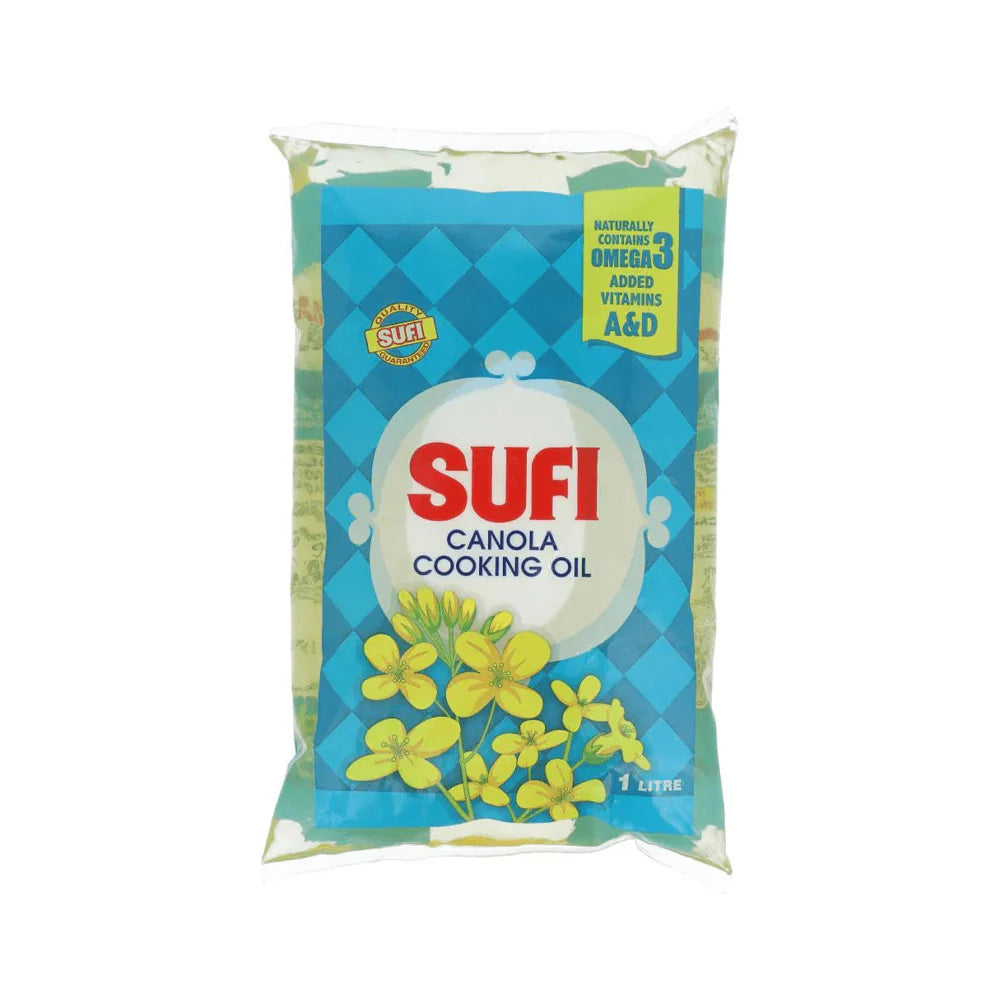 Sufi canola cooking oil 1 litter