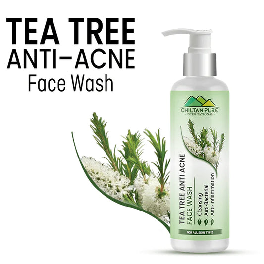 Tea Tree Anti-Acne Face Wash 150ml Chiltan Pure