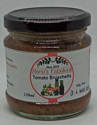 Tomato Bruschetta 150 ml Nano's Fabulous