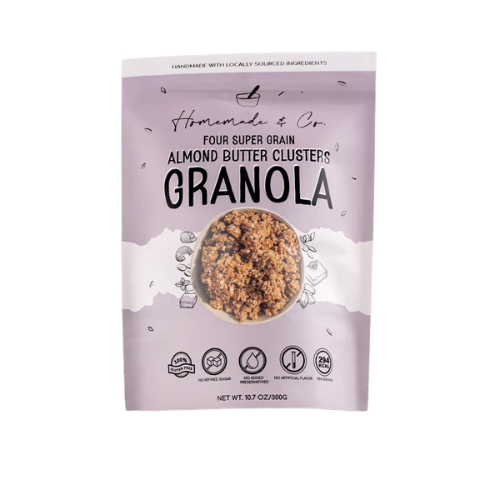 Almond Butter claster Granola Home Made & Co