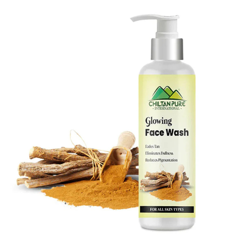 Glowing Face Wash 150ml Chiltan Pure
