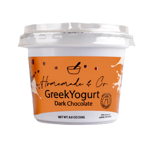 Dark Chocolate Greek Yogurt 250gm Home Made & Co