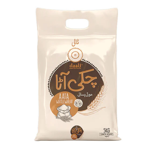 Whole Wheat Aata (Coarse Ground) 5Kg Daali