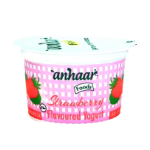 Strawberry Flavored Yogurt (80 gm cup ) Anhar