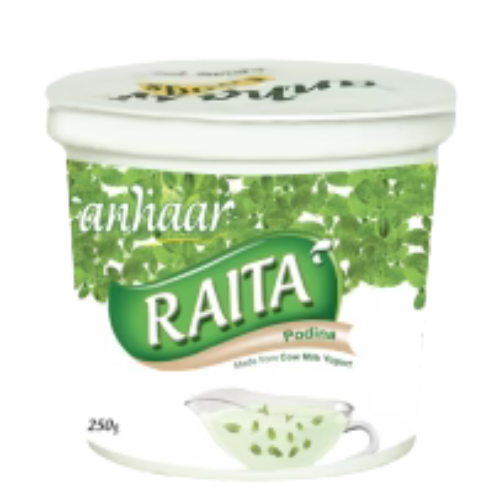 Podina Raita (250gm cup) Anhar