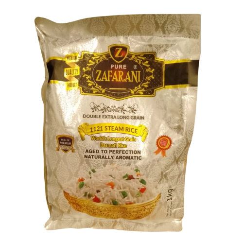 Pure Zafarani Rice 1kg Best of Akbari Mandi