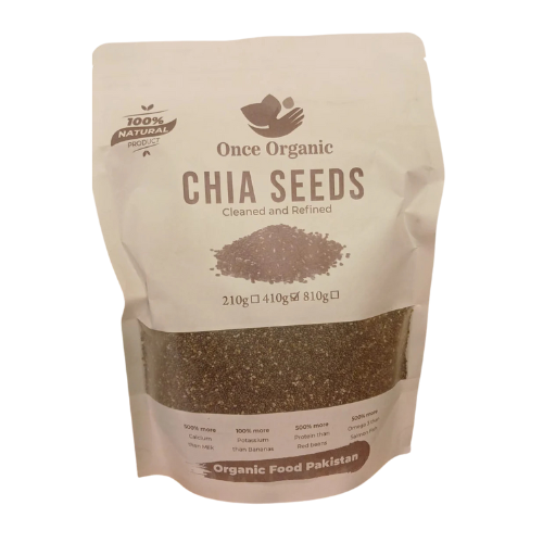 Chia Seed 410 gm Once Organic