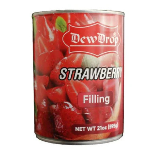 Canned Stawberry 595gm Dew Drop